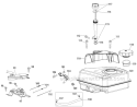 Fuel Tank and Mounting Diagram and Parts List for 31AM63KE701 2011 Yard Man Snow Blower